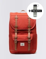 Herschel Supply Little America ™ Mid Red Ochre/White Stitch