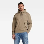 G-STAR Sweatshirt - Heavy hodson sweat ub o brown