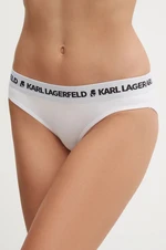 Kalhotky Karl Lagerfeld 3-pack bílá barva, 246W2112