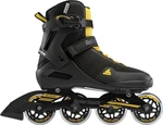 Rollerblade Spark 80 Black/Saffron Yellow 45 Patine în linie