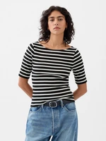 GAP Cropp T-Shirt with Neckline - Women