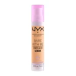 NYX PROFESSIONAL MAKEUP Bare With Me Upokojujúce sérum a korektor 2v1 - odtieň 06 Tan 9.6 ml