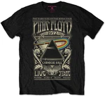 Pink Floyd Maglietta Carnegie Hall Poster Unisex Black M