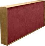 Mega Acoustic FiberExcellent120 Natural/Dark Red Absorbent Holzplatte