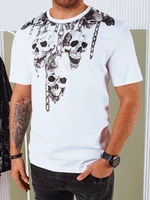 Men's T-shirt with white Dstreet print