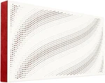 Mega Acoustic FiberPRO120 Tangens White/Red Absorbent Holzplatte