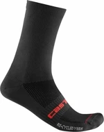 Castelli Re-Cycle Thermal 18 Sock Black L/XL Cyklo ponožky