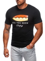 Edoti Men's printed t-shirt