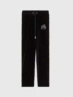 Diesel Nohavice - PCHINILLE TROUSERS čierne