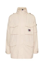 Tommy Jeans Bunda - TJW COTTON FIELD JACKET béžová