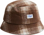 Deus Ex Machina Marcus Bucket Brown Plaid L/XL Gorro