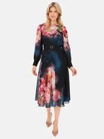 Potis & Verso Woman's Dress Paloma Navy Blue