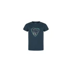 Boys' cotton T-shirt Kilpi ALBION-JB DARK BLUE