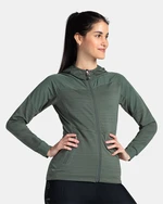 Women's technical sweatshirt Kilpi MEMPHIS-W Dark green