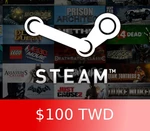 Steam Gift Card $100 TWD Activation Code