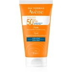 Avène Sun High Protection opalovací fluid na obličej SPF 50+ 50 ml