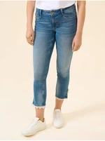 Blue Shortened Slim Fit Jeans ORSAY - Women