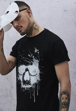 Skull Tee Black Water Color