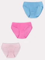 Yoclub Kids's Cotton Girls' Briefs Underwear 3-Pack BMD-0036G-AA30-002