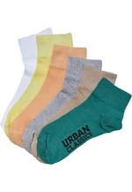 Vysoké Sneaker Socks 6-Pack sunsetcolor