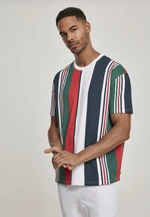 Heavy Oversized Big AOP Stripe Tee wht/nvy