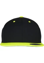 Klasický Snapback 2-Tone blk/neonyellow