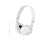 Slúchadlá Sony MDRZX110APW.CE7 (MDRZX110APW.CE7) biela slúchadlá cez hlavu • frekvencia 12 Hz až 22 kHz • citlivosť 98 dB • impedancia 24 ohmov • 3,5 