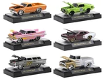 "Ground Pounders" 6 Cars Set Release 22 IN DISPLAY CASES Limited Edition to 7750 pieces Worldwide 1/64 Diecast Model Cars by M2 Machines