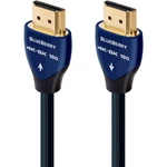Kábel AUDIOQUEST HDMI 2.0 BlueBerry, 2 m (qblueberryhdmi0020) čierny/modrý HDMI 2.0 kábel • dĺžka 2 m • podpora až 8K Ultra HD rozlíšenia • spätne kom