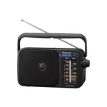 Rádioprijímač Panasonic RF-2400DEG-K čierny rádio • prenosné • analógový FM/AM tuner s digitálnym spracovaním signálu • funkcia automatického vyhľadáv