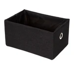 Čierny úložný kôš Compactor Basket Noir