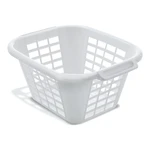 Biely kôš na bielizeň Addis Square Laundry Basket, 24 l