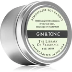 The Library of Fragrance Gin & Tonic vonná sviečka 180 g