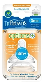 Dr.BROWN´S NÁHRADNÉ CUMLÍKY OPTIONS+ LEVEL 2