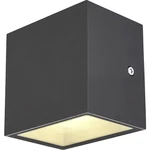 SLV SITRA CUBE 1002032 LED vonkajšie nástenné osvetlenie   10 W teplá biela antracitová