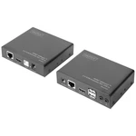 Digitus DS-55505  HDBaseT Extender (prijímač) cez prúdovú sieť, cez sieťový kábel RJ45 100 m