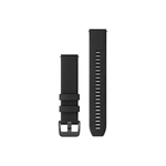 Remienok Garmin Quick Release (20 mm), černý, bronzová přezka (010-13114-00) remienok na Garmin • silikónový • so zapínaním na pracku • systém uchyten