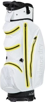 Jucad Silence Dry White/Yellow Borsa da golf Cart Bag