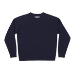 Organic Basics Bavlnený sveter Organic Basics Organic Cotton Mid-Weight Sweat - navy - S