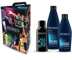 Dárková neutralizační a posilující sada Redken Color Brownlights - šampon + vosk + péče zdarma + dárek zdarma