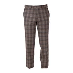 Walker Slater Tweedové nohavice Walker Slater Edward - Brown & Navy Check - EU 46 / UK 36