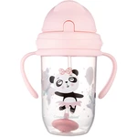 Canpol babies Exotic Animals Cup With Straw hrnček s rúrkou 270 ml