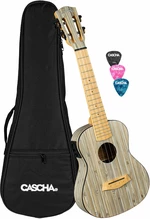 Cascha HH 2316E Bamboo Ukulele koncertowe Graphite