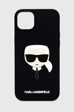 Puzdro na mobil Karl Lagerfeld iPhone 14 Plus 6,7" čierna farba