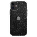 Kryt na mobil Spigen Liquid Crystal Glitter na Apple iPhone 12 mini (ACS01741) priehľadný zadní kryt mobilního telefonu • pro telefony Apple iPhone 12