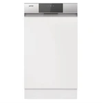 Umývačka riadu Gorenje Essential GI52040X vstavaná umývačka riadu • energetická trieda E • kapacita 9 súprav riadu • 5 programov • 3 teploty • odložen