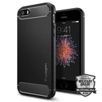 Spigen Rugged Armor tok Apple iPhone 5, Apple iPhone 5S, Apple iPhone SE, Black