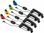 Fox Fishing MK2 Illuminated Swinger 4 Rod Set Albastră-Portocaliu-Roșu-Verde Avertizator pescuit