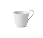 Hrnek White Fluted Half Lace, 33 cl - Royal Copenhagen