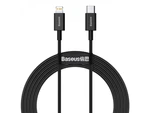 Datový kabel Baseus Superior Series Fast Charging Data Cable Type-C to iP PD 20W 2m, černá